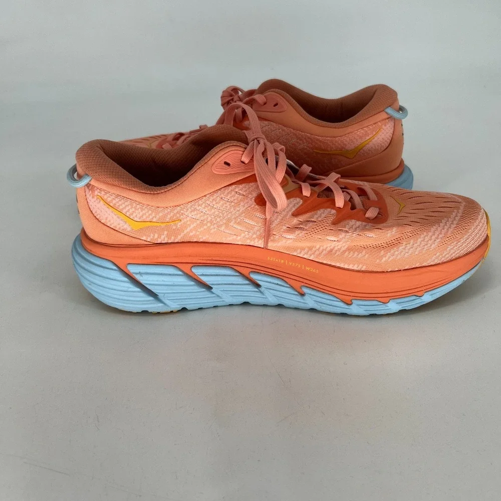 Hoka One One Gaviota 4 Women's Size 11 B Shell Coral Running Shoes